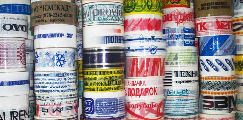 заказать скотч с логотипом